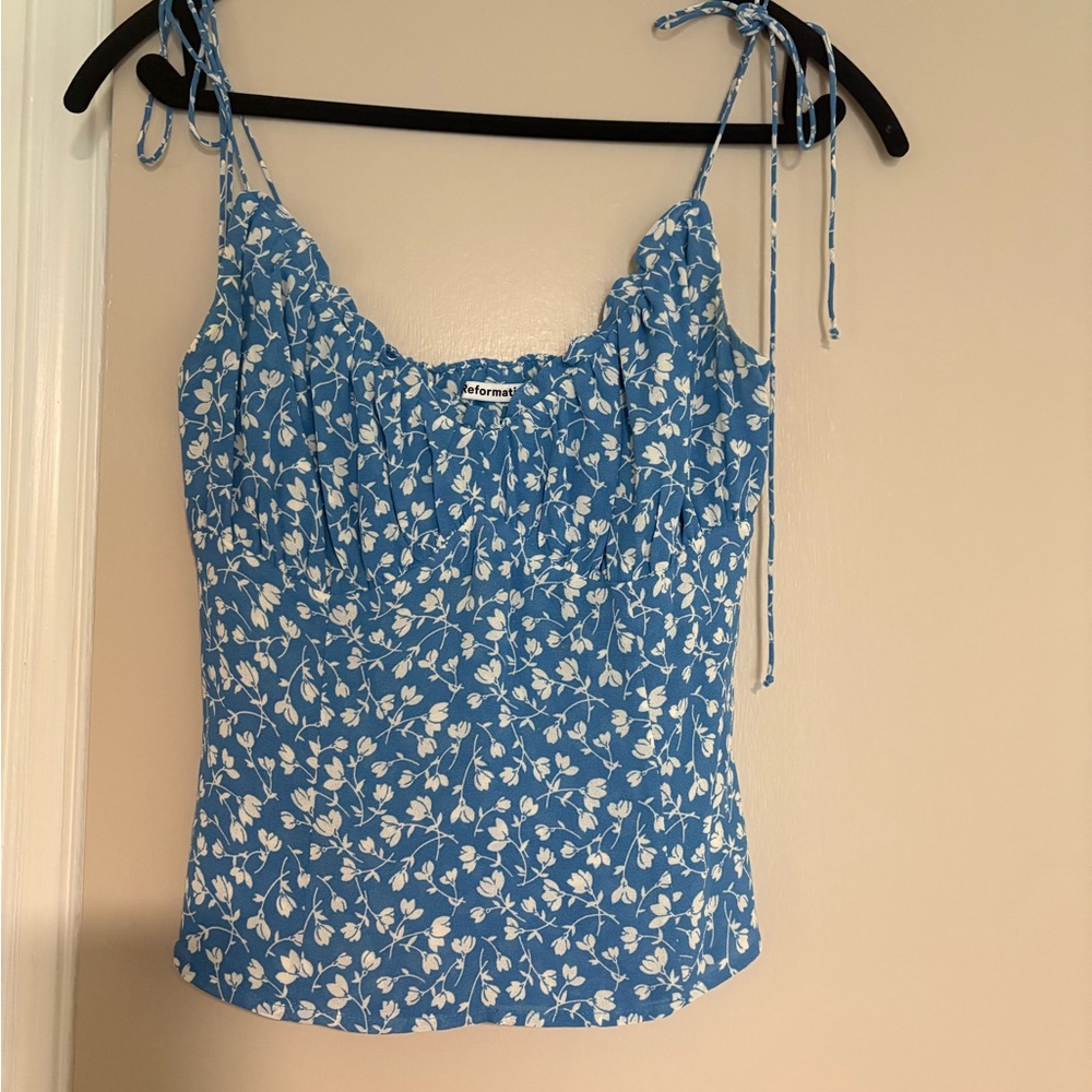 Reformation Tie Strap Camisole